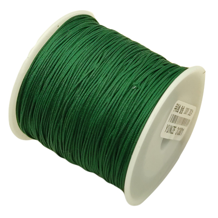 Snur nylon 0,8mm interior guta rigida rola 100m verde inchis