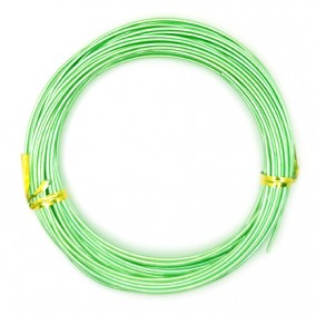 Sarma modelaj aluminiu 10m gros 1.5mm verde crud