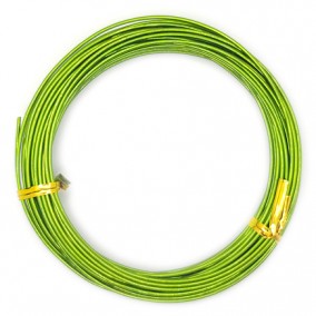 Sarma modelaj aluminiu 10m gros 1.5mm verde oliv