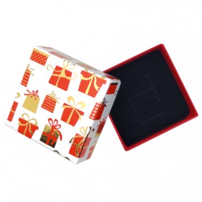 Cutie cadou set bijuterii gift box 6x6x2,5cm