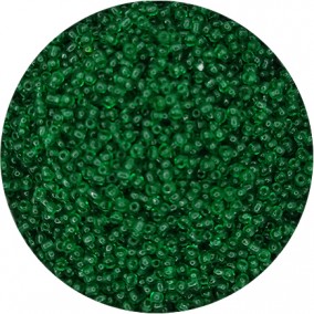 Margele nisip 3mm verde iarba transparent