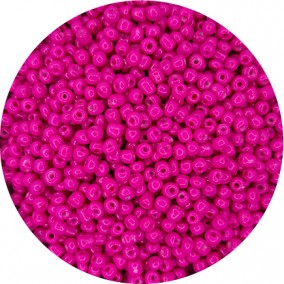 Margele nisip 4mm fucsia opac