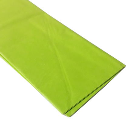 Hartie pentru impachetat tissue paper verde lime 65x50cm 10 coli