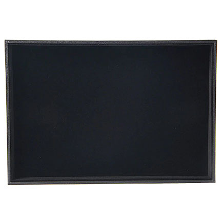 Tava velur negru prezentare bijuterii 35x24x3cm