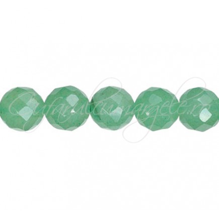 Aventurin verde sferic fatetat 10 mm
