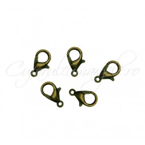 Inchizatori lobster bronz 12x7 mm