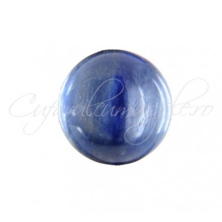 Kyanite cabochon rotund 14mm