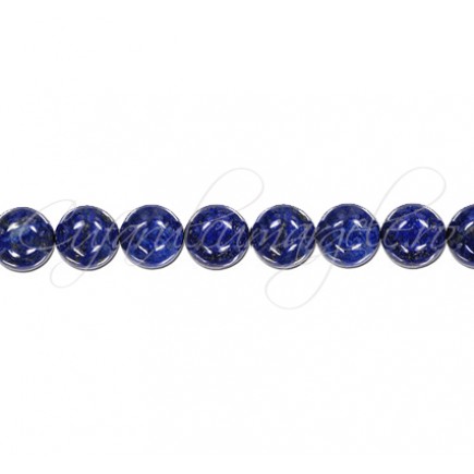Lapis lazuli natural sferic lucios 8 mm