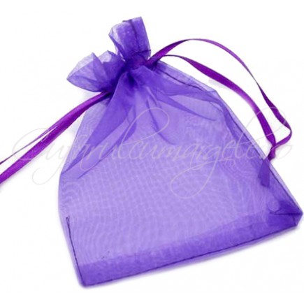 Saculeti organza mov lavanda 16x11m